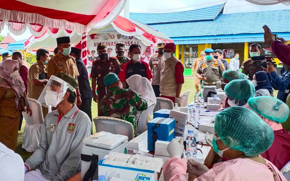 Pemkab Sukamara Targetkan 8.000 Pelajar Divaksin Covid-19