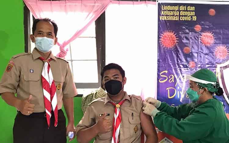 64 Persen Siswa SMAN 1 Sepang Sudah Disuntik Vaksin Dosis 1