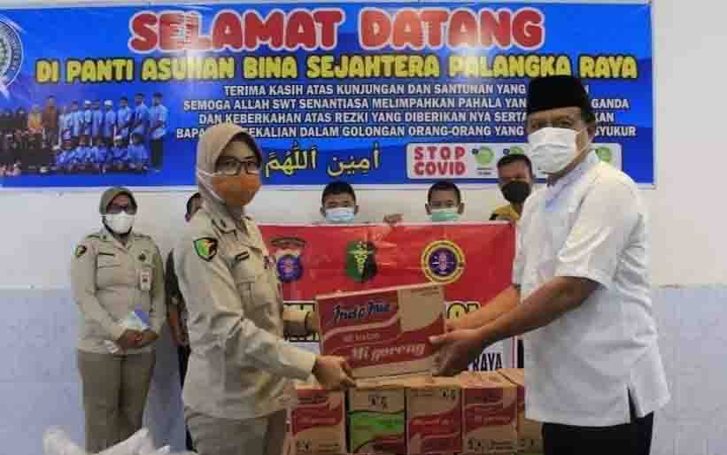 RS Bhayangkara Palangka Raya Salurkan Bantuan ke Panti Asuhan Bina Sejahtera