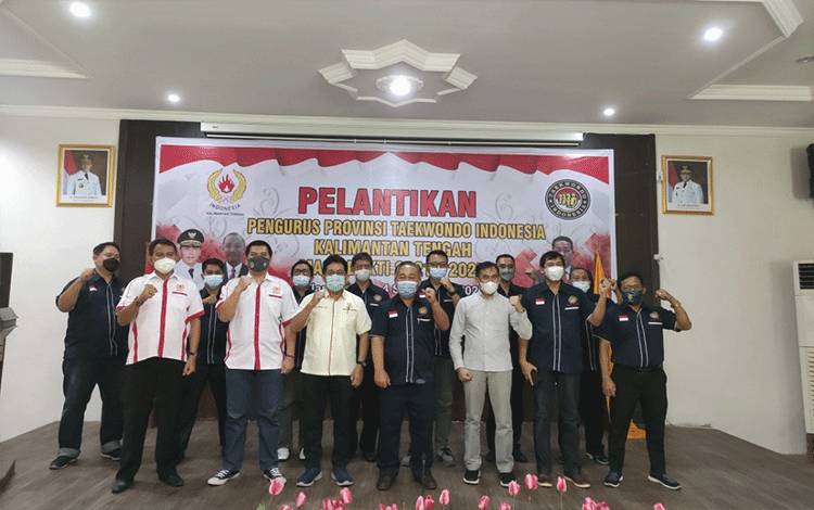 Gubernur Kalteng Jabat Pelindung Taekwondo Indonesia Provinsi Kalteng