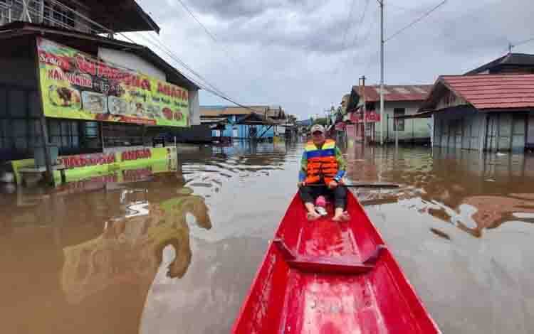 Ketinggian Banjir di Barito Utara Ada yang Mencapai 2 Meter