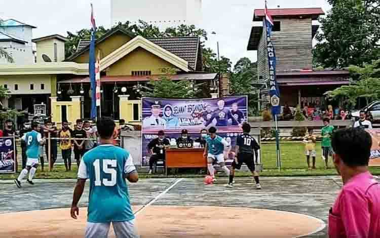 Kembangkan Futsal Hingga ke Desa, Karang Taruna Barito Utara Gelar Liga Futsal