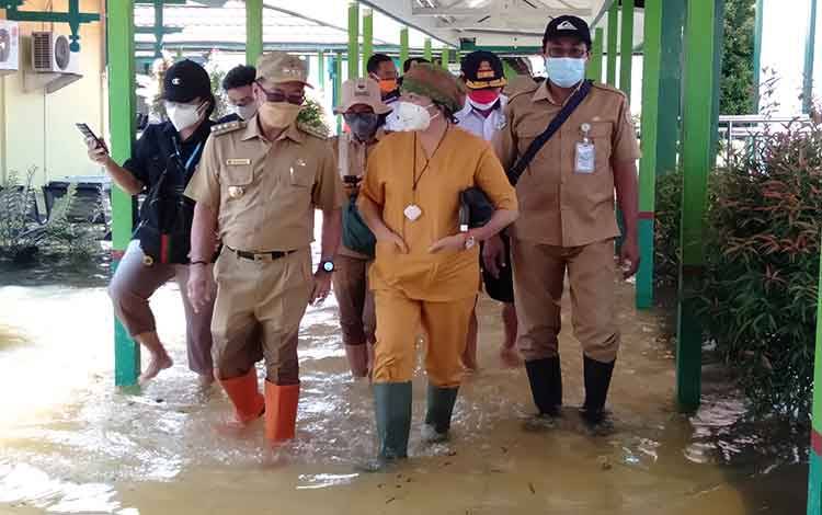 RSUD Mas Amsyar Kasongan Kebanjiran, Pelayanan Dialihkan ke Hotel Katingan
