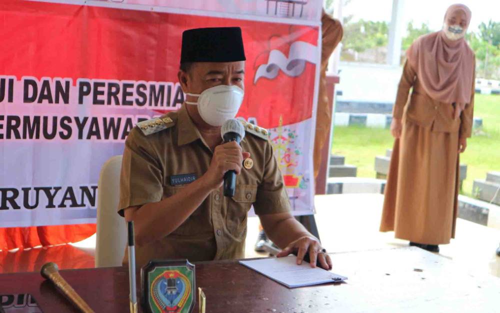 Bupati Seruyan Lantik Pj Kades Pembuang Hulu II