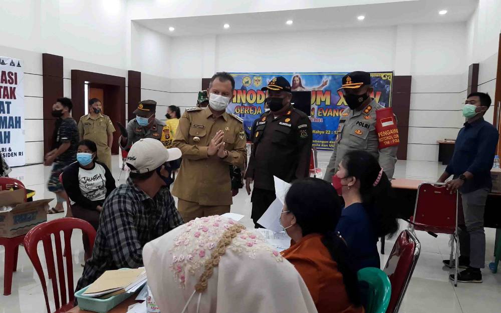 Bupati Gunung Mas Imbau Masyarakat Jangan Ragu Divaksin