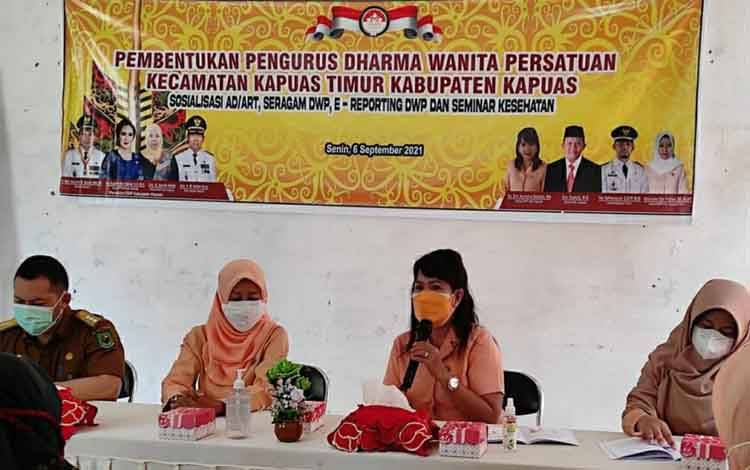 Pengurus DWP Kecamatan dan Kelurahan Diharapkan Berperan dalam Pemberdayaan Perempuan
