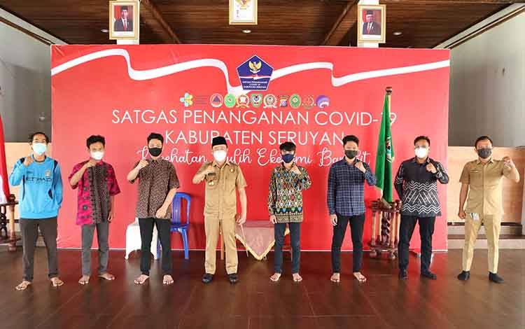 Lolos Pra PON, Bupati Beri Semangat Atlet ESI asal Seruyan