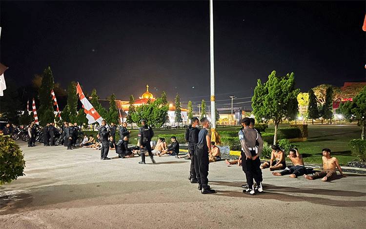 Polisi Gagalkan Aksi Tawuran Remaja di Palangka Raya