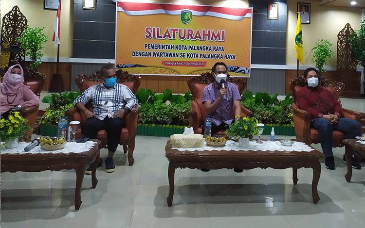 Wali Kota Palangka Raya Gelar Silahturahmi dengan Wartawan