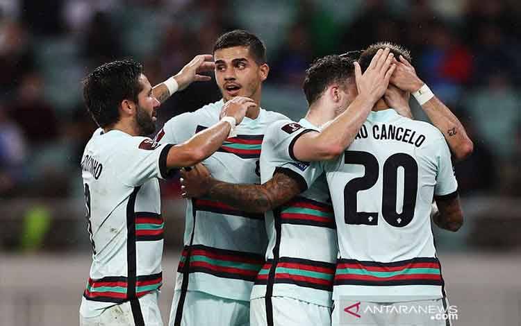 Portugal Rebut Puncak Grup A Seusai Hantam Azerbaijan