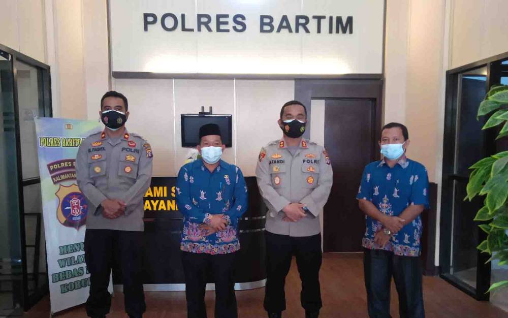 Kemenag Barito Timur Dukung Vaksinasi Gerai Presisi Polres