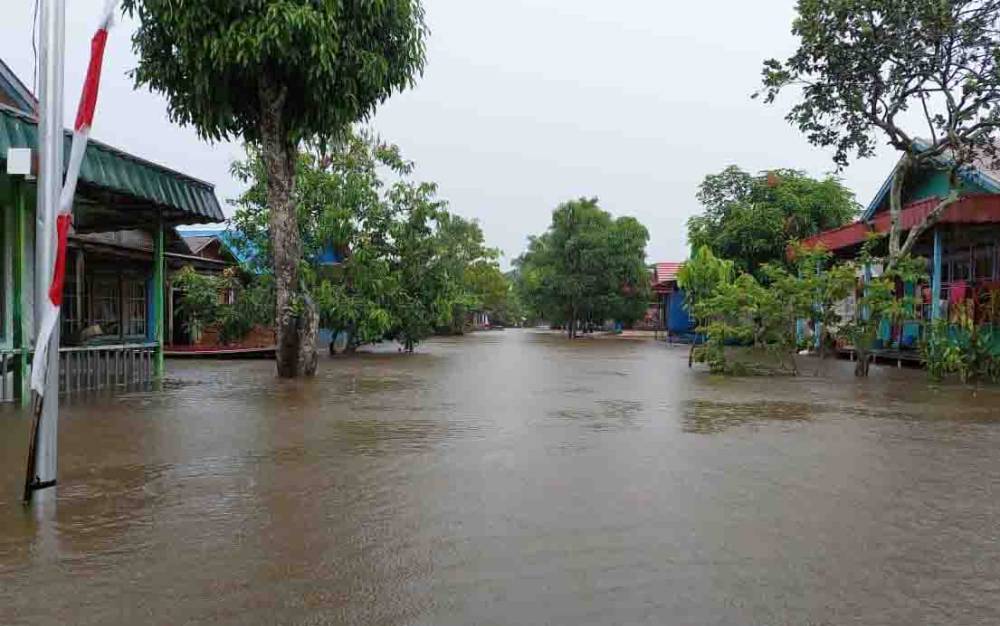 Hujan Deras Masih Warnai Kondisi Cuaca di Kotim