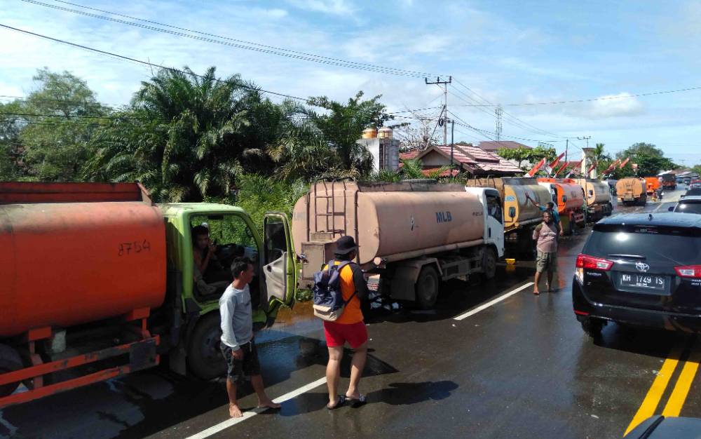 Jalur Trans Kalimantan di Kasongan - Kereng Pangi Masih Putus