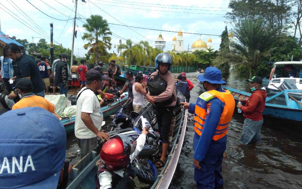 Kasatpolair Polres Katingan Imbau Pemilik Kelotok Ojek Pasang Tarif Wajar