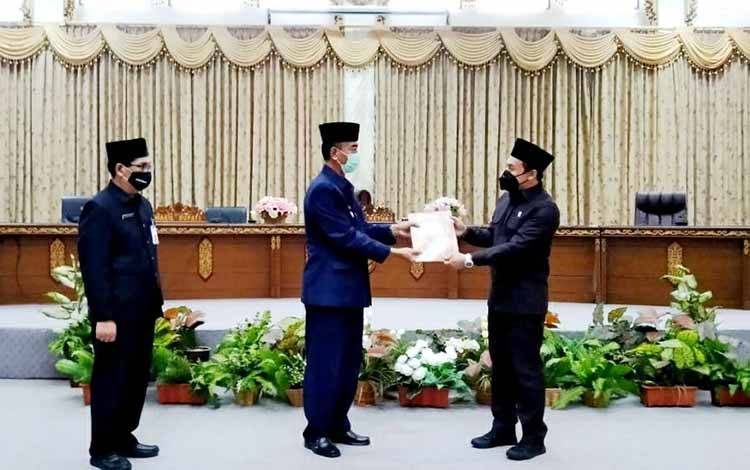 Pemkab Barito Utara Sampaikan Rancangan Perubahan KUA PPAS APBD 2021