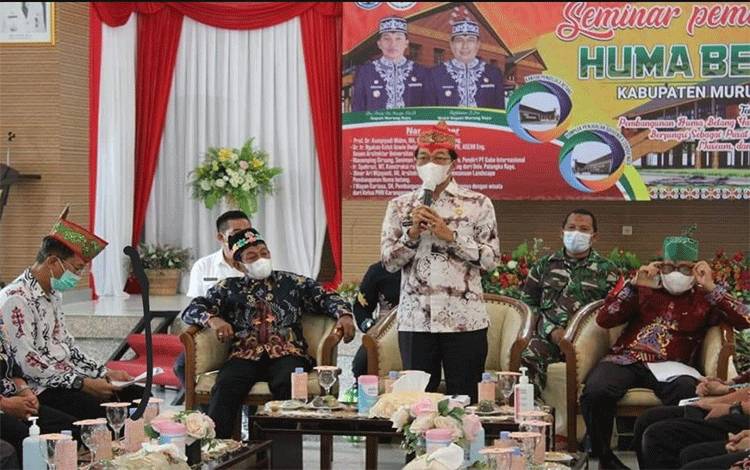 Pemkab Murung Raya Gelar Seminar Pembangunan Rumah Betang