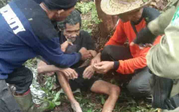 3 Hari Hilang, Seorang Kakek di Desa Ganepo Ditemukan dalam Kondisi Lemah di Hutan
