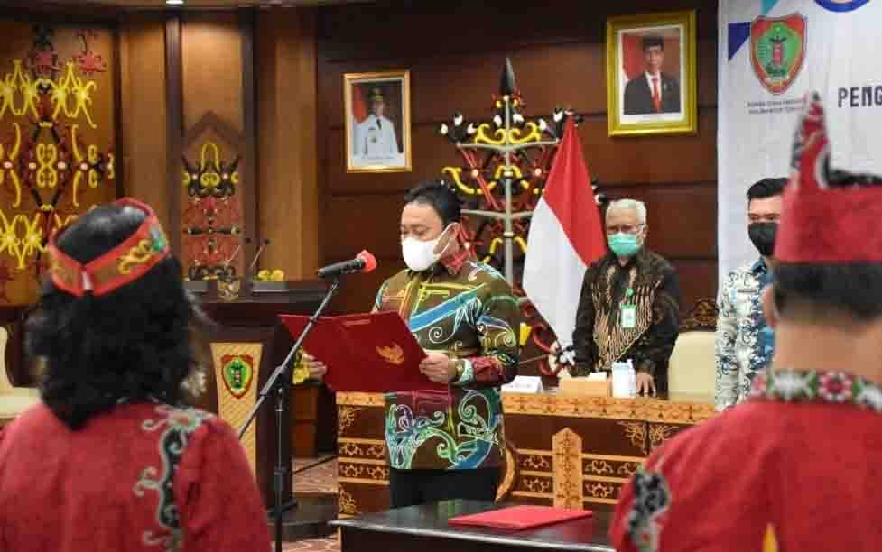 Pengurus Pesparawi Kalteng Periode 2021-2026 Dilantik