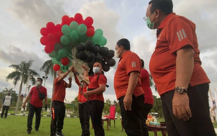 Kontingen PON Papua Asal Kalteng Mulai Diberangkatkan