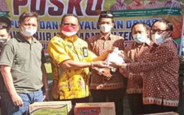 Pj Sekda Kalteng Apresiasi Kepedulian KKB Kepada Korban Terdampak Banjir