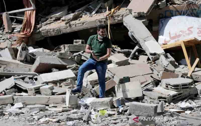 Pesawat Israel Gempur Lokasi Hamas di Gaza