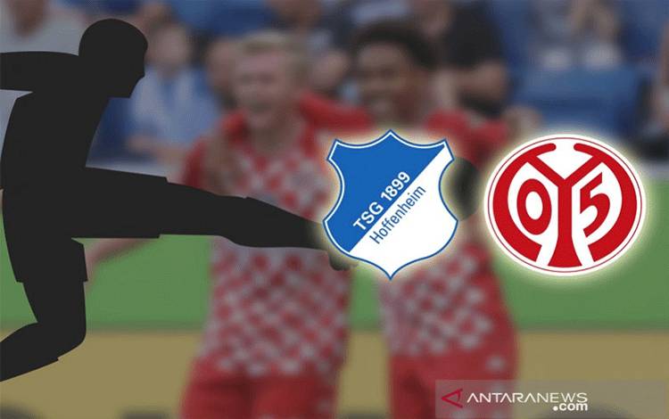 Ilustrasi salah satu pertandingan pekan keempat Liga Jerman antara TSG Hoffenheim melawan FSV Mainz yang berlangsung Sabtu (11/9/2021). (ANTARA/Gilang Galiartha)