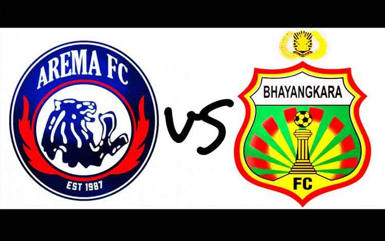 10 Pemain Bhayangkara Imbangi Arema FC 1-1