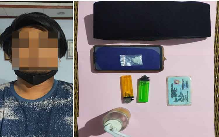 Simpan Sabu di Dalam Peci, Seorang Laki-laki Ditangkap Satresnarkoba Polres Kobar