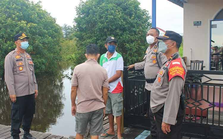 Wakapolresta Palangka Raya Ingatkan Personel Pantau Perkembangan Banjir