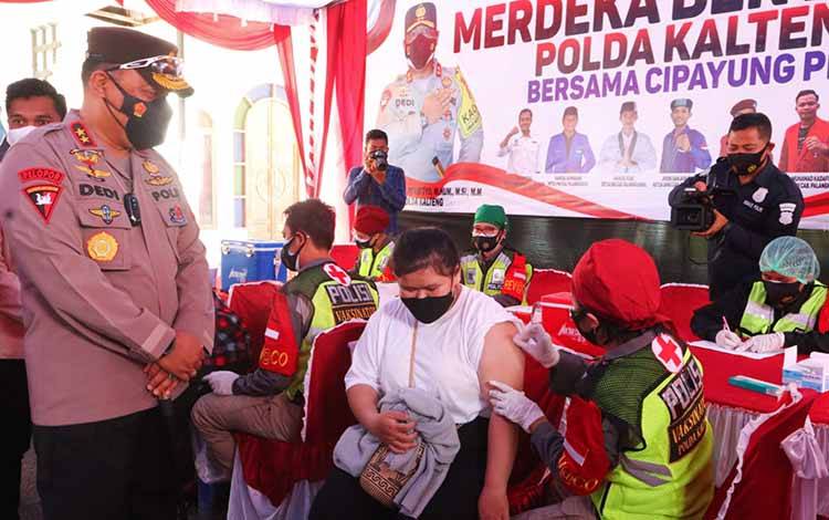 Vaksinasi Merdeka di Palangka Raya Sasar 1.000 Peserta
