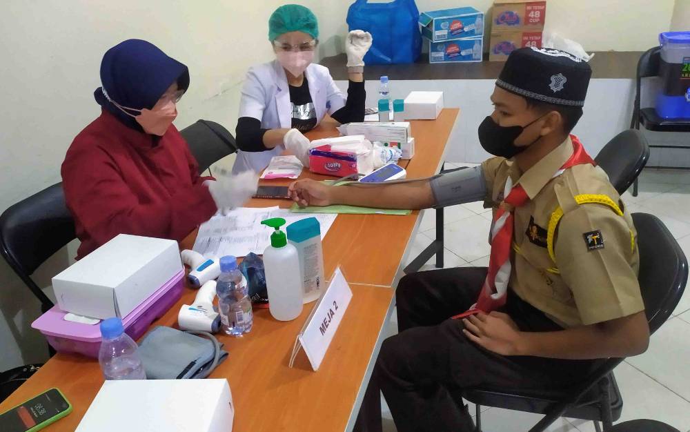 Capaian Vaksinasi Pelajar SMA di Kotim Masih Rendah