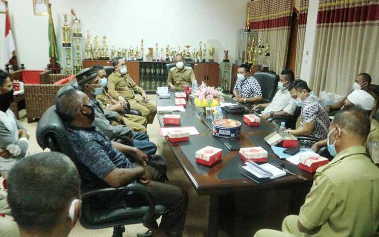 Bupati Seruyan Minta PBS Bantu Air Bersih untuk Warga Sungai Kalua