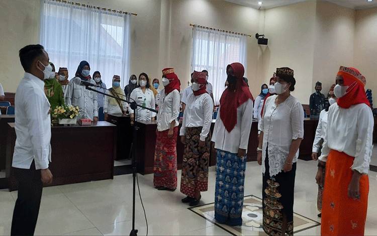 Wali Kota Palangka Raya Kukuhkan Bunda Paud Kecamatan dan Kelurahan