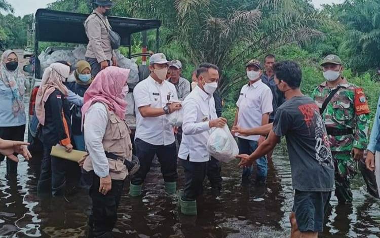 Wali Kota Palangka Raya Minta Warga Tetap Waspada Meski Banjir Mulai Surut