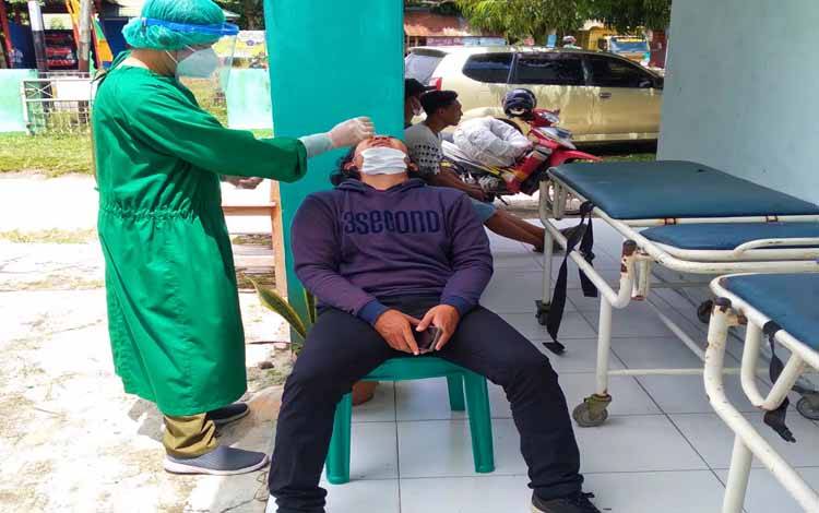7 Pelanggar Prokes di Bukit Batu Diswab Antigen