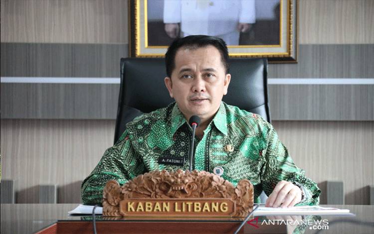Kepala Badan Penelitian dan Pengembangan Kementerian Dalam Negeri (Badan Litbang Kemendagri) Agus Fatoni (ANTARA/HO-Kemendagri)