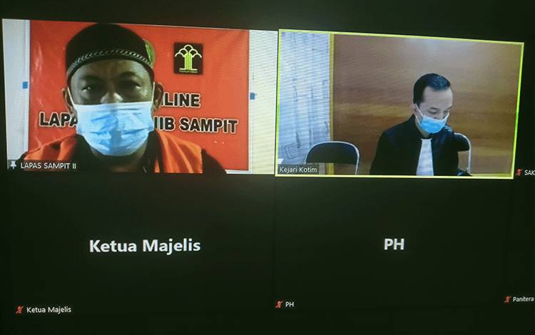 Bambang Prayitno terdakwa kasus Sabu.