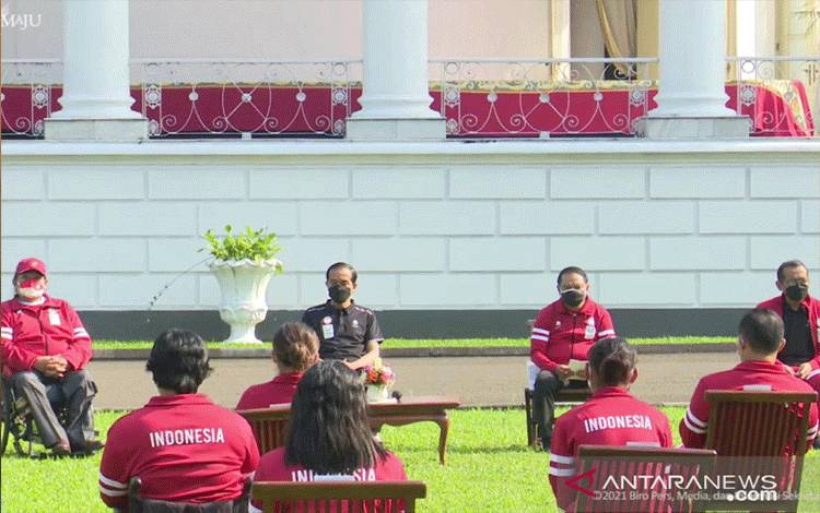 Jokowi Beri Bonus Atlet Paralimpiade Tokyo 2020