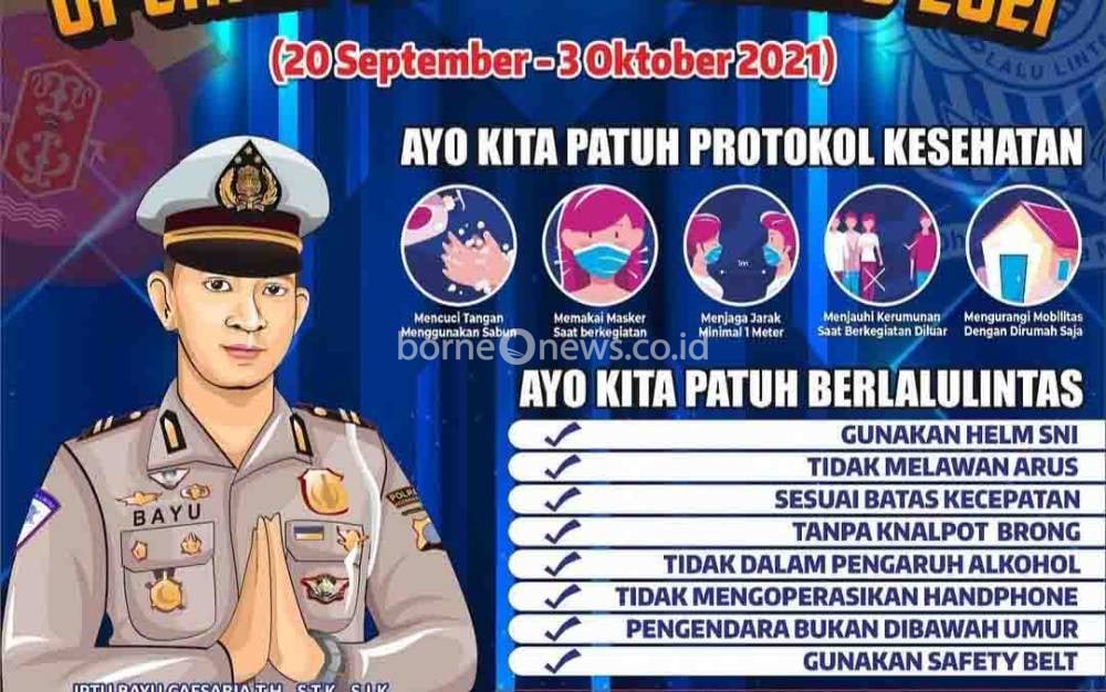 Satlantas Polres Kobar Mulai Sosialisasikan Operasi Patuh Telabang 2021