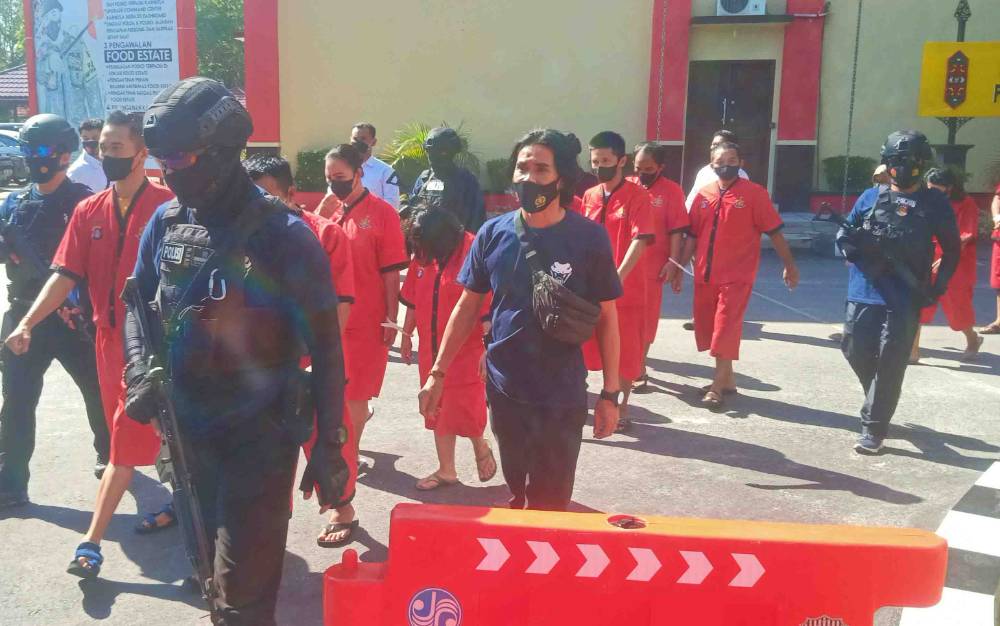 Polda Kalteng dan Jajaran Tangkap 570 Tersangka, Lebih 10 Kg Sabu Disita