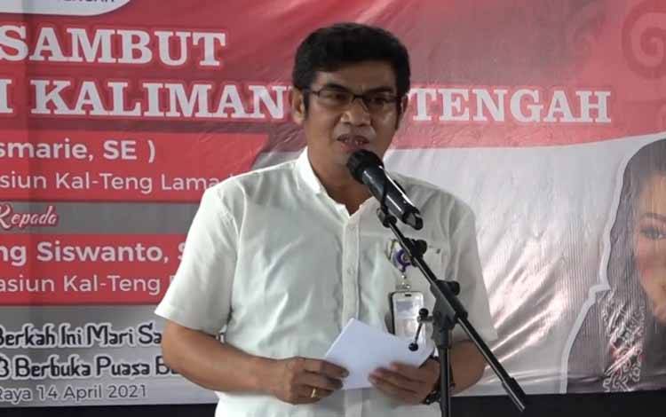 Plt Kepala Diskominfosantik Kalteng, Agus Siswandi