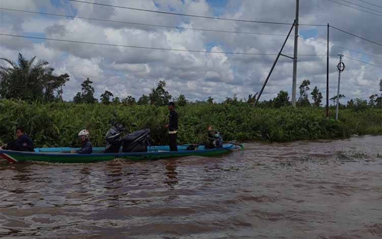 1.019 Keluarga Terdampak Banjir Kabupaten Pulang Pisau