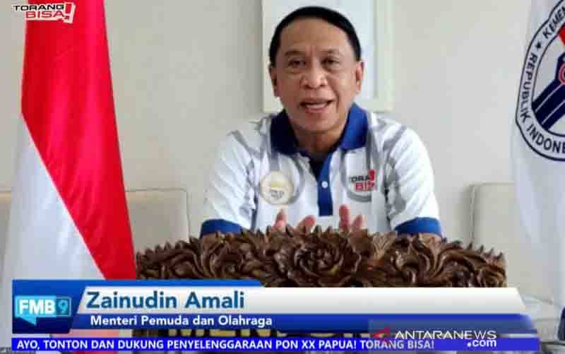 Menpora Zainudin Amali