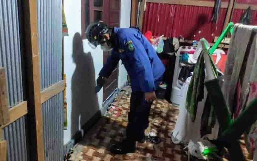Dikejar dengan Tombak, Ular Kobra 'Terbirit-birit' Kabur ke Dapur