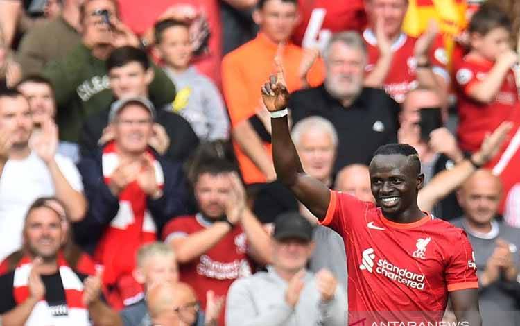 Klopp Sanjung Sadio Mane Setelah Liverpool Atasi Crystal Palace