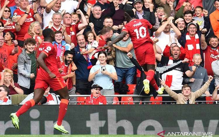 Liverpool Terkam Crystal Palace Dibantu Rekor Unik Sadio Mane