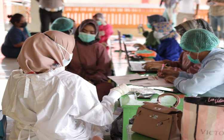 Vaksinasi Covid-19 Tahap Pertama Capai 43,4 Persen di Sukamara