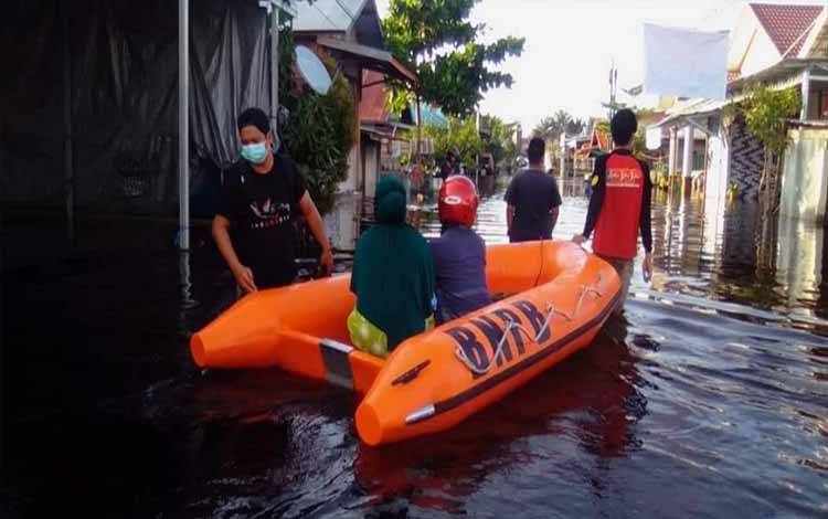 6 Kelurahan di Palangka Raya Alami Kenaikan Debit Air
