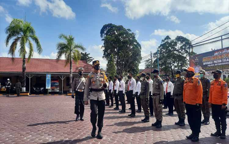 Ops Patuh Telabang 2021 Dimulai, Kapolres Kobar Ingatkan Masyarakat Tingkatkan Disiplin Berlalu Lintas