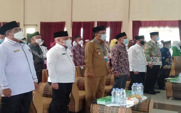 Kemenag Kalteng Diseminasi Pembatalan Keberangkatan Jemaah Haji di Kasongan